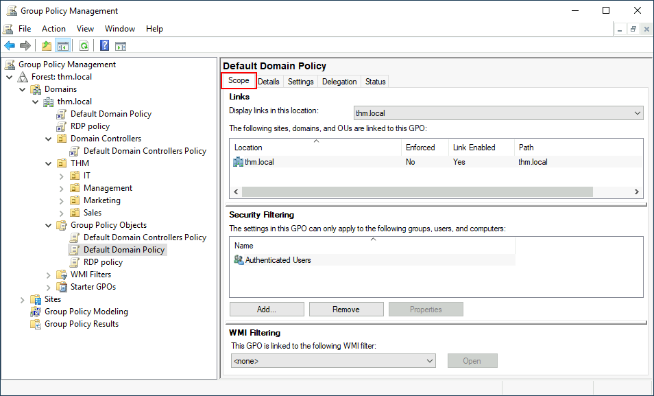 Group Policies
