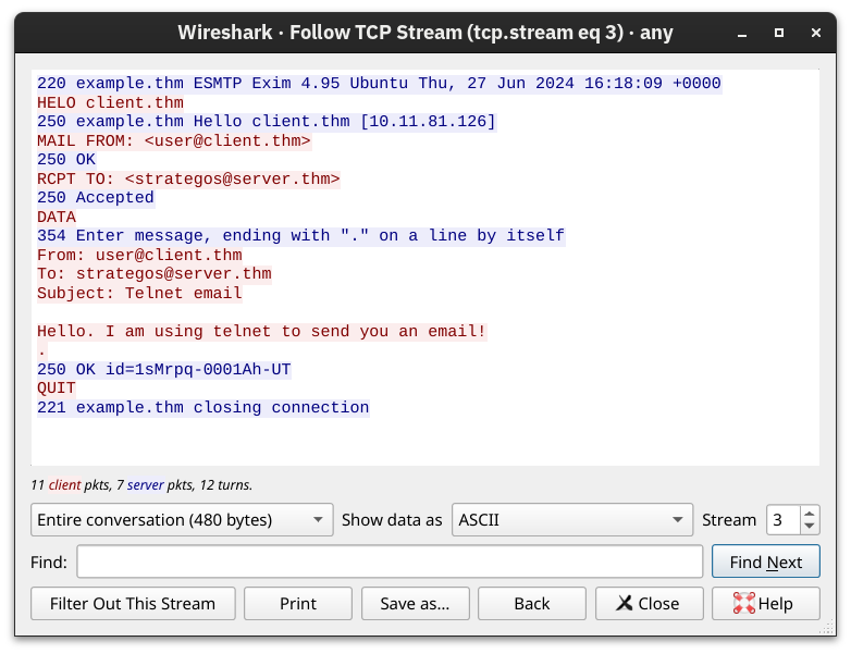 SMTP - Sending Email