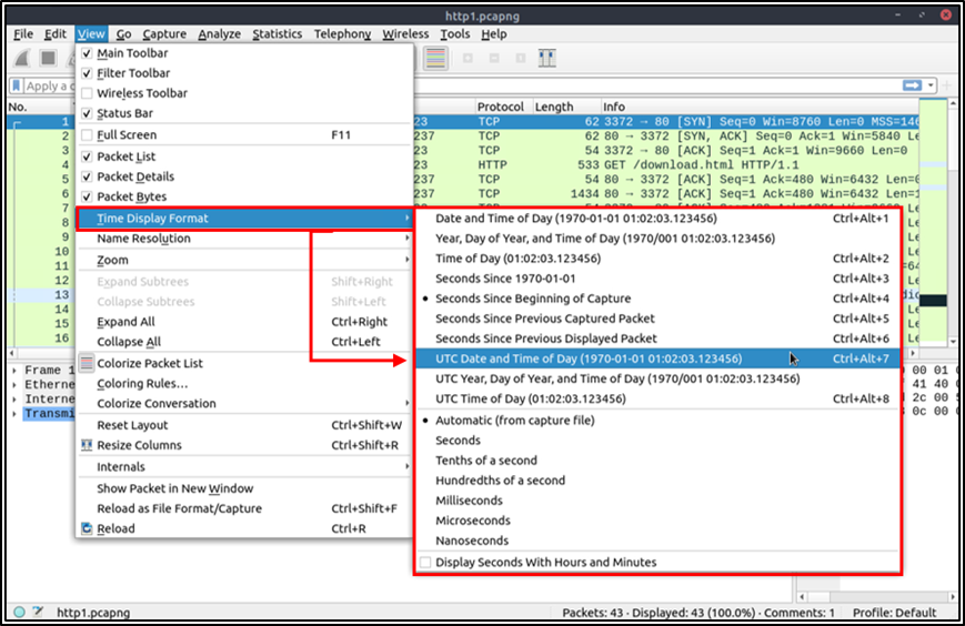 Packet Navigation