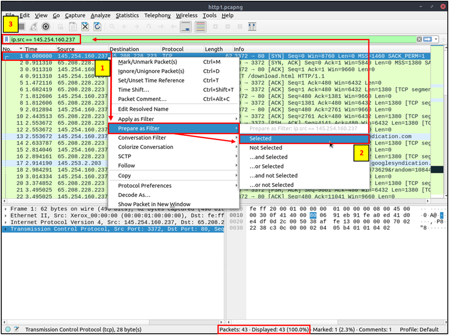 Packet Filtering