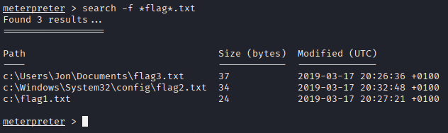 Find flags!