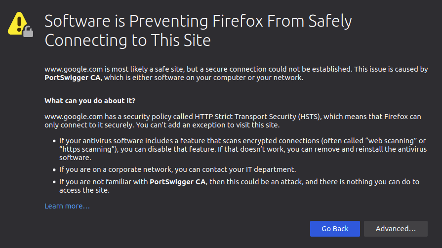Proxying HTTPS