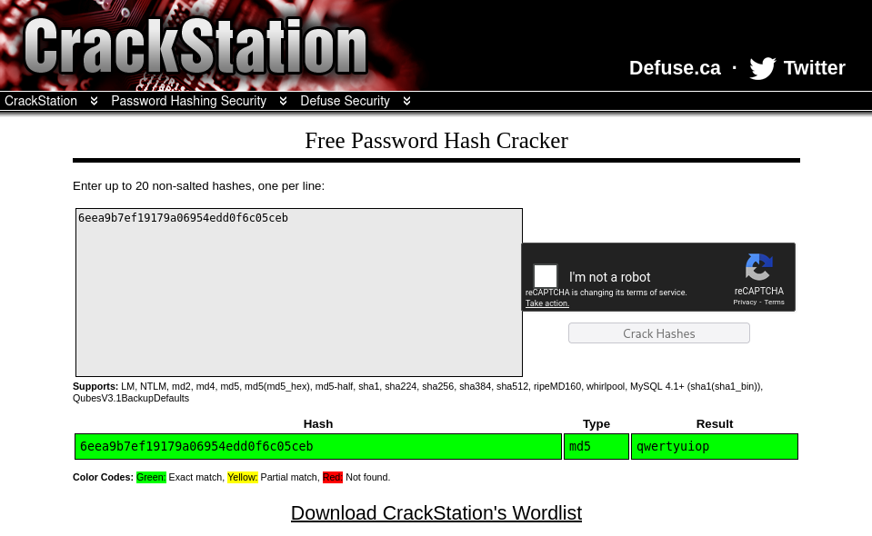Cryptographic Failures Challenge