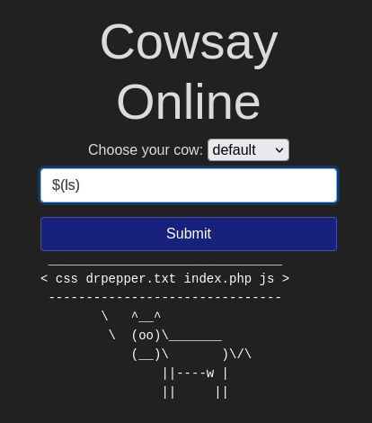 III.I. Command Injection