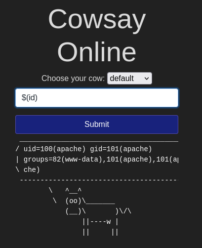 III.I. Command Injection