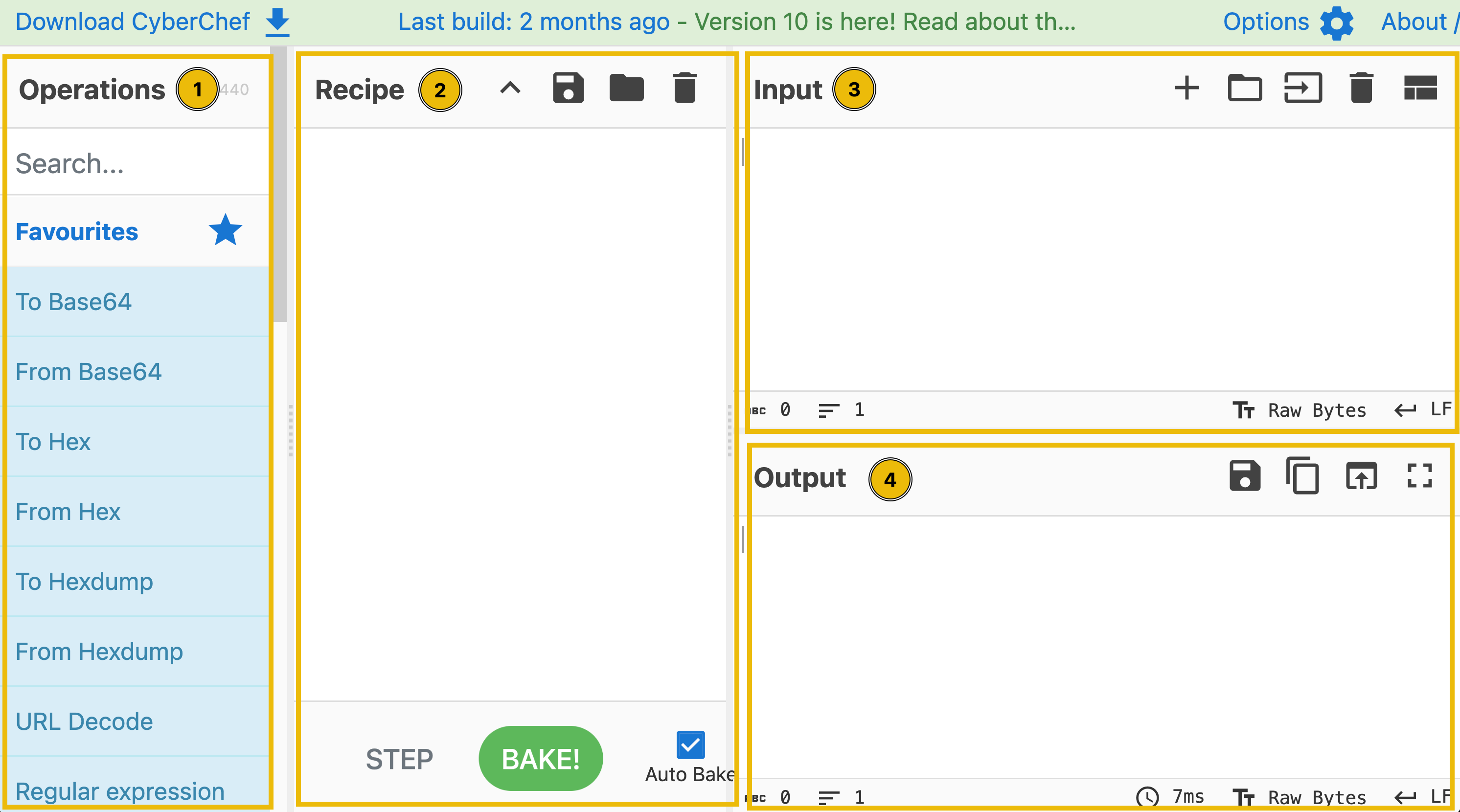 Navigating the Interface