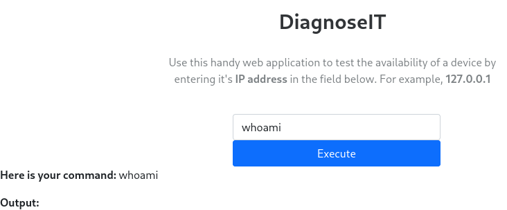 Practical - Command Injection (Deploy)