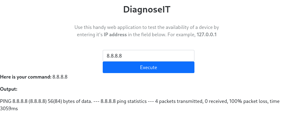 Practical - Command Injection (Deploy)