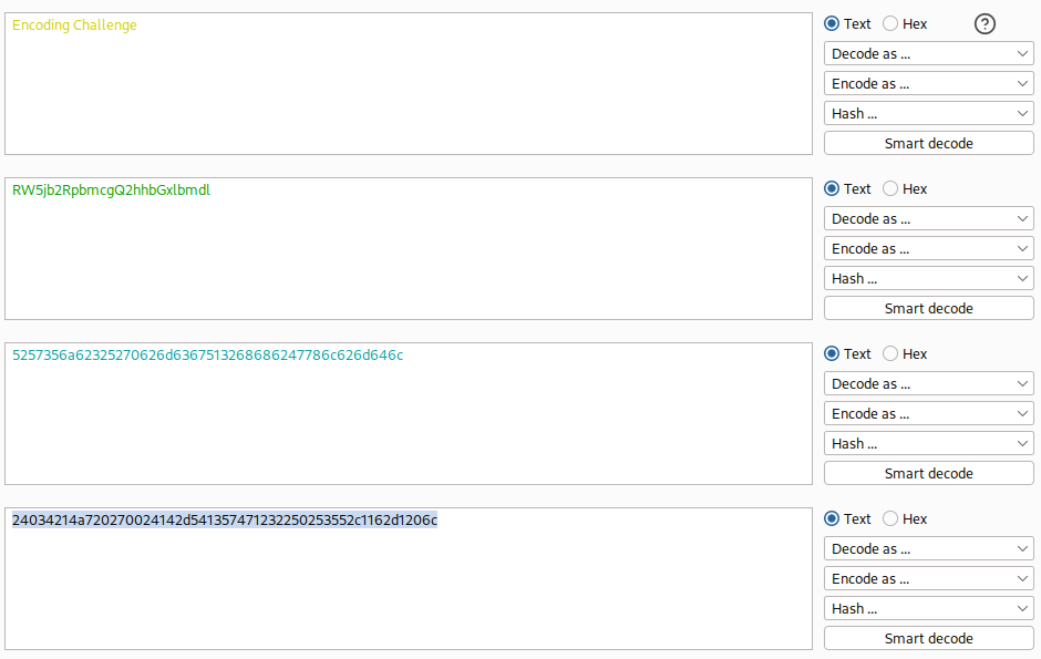 Decoder - Encoding-Decoding