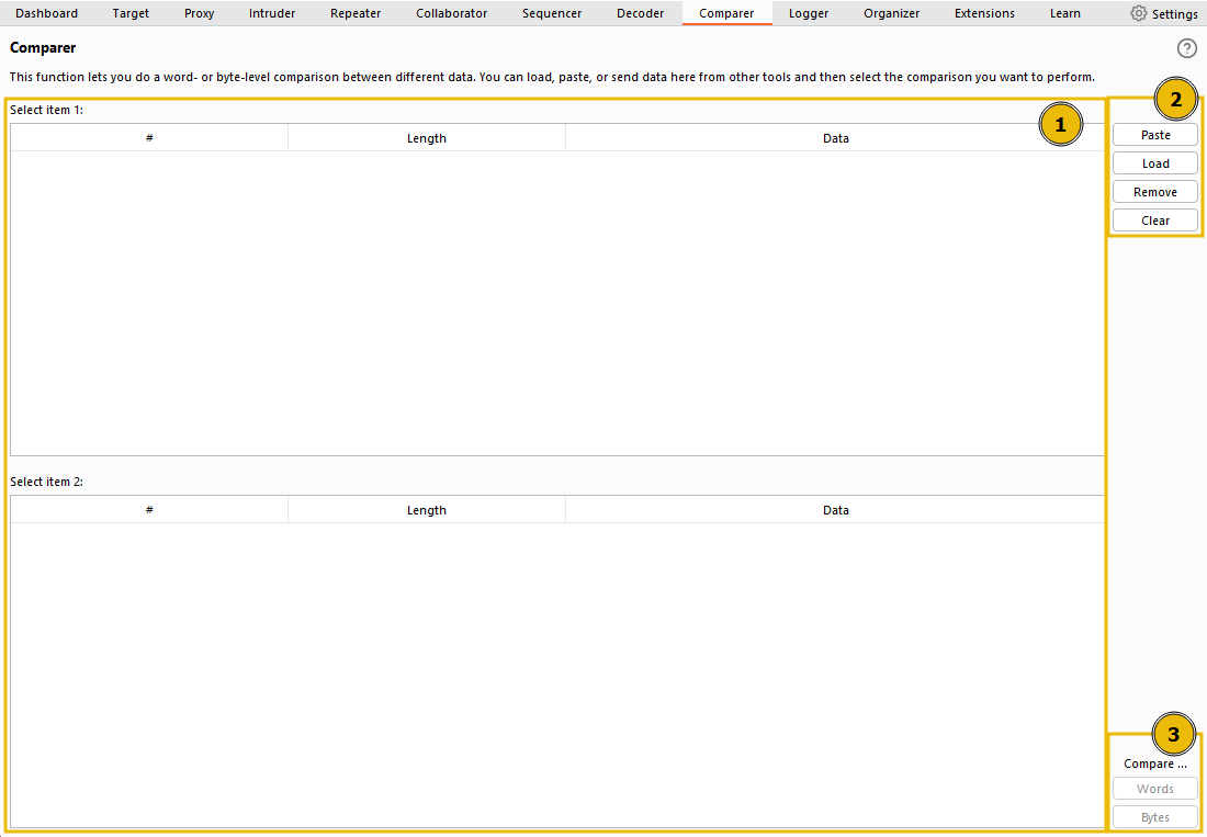 Comparer - Overview