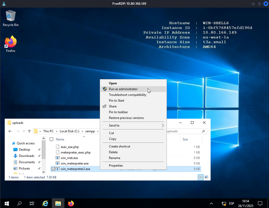 Windows Practice Box