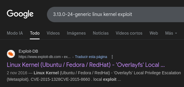 Privilege Escalation - Kernel Exploits