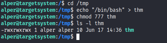 Privilege Escalation - PATH