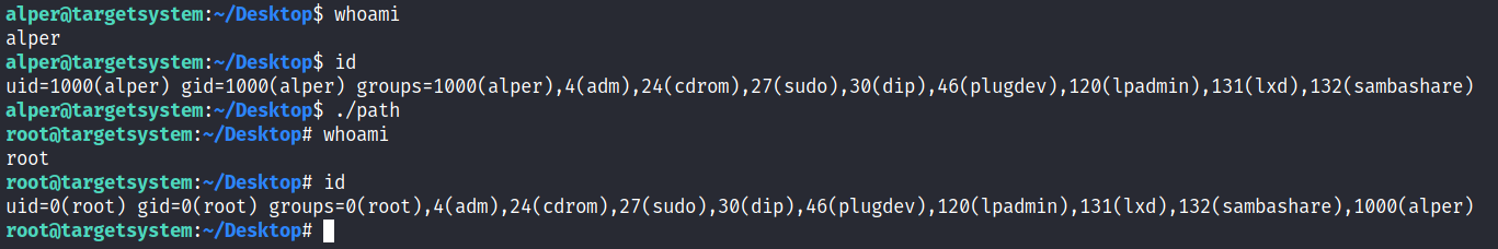 Privilege Escalation - PATH