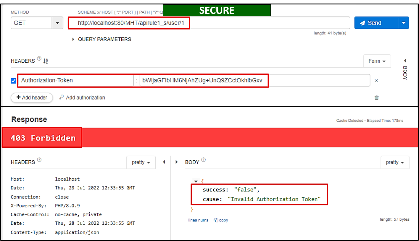 Vulnerability I - Broken Object Level Authorisation (BOLA)