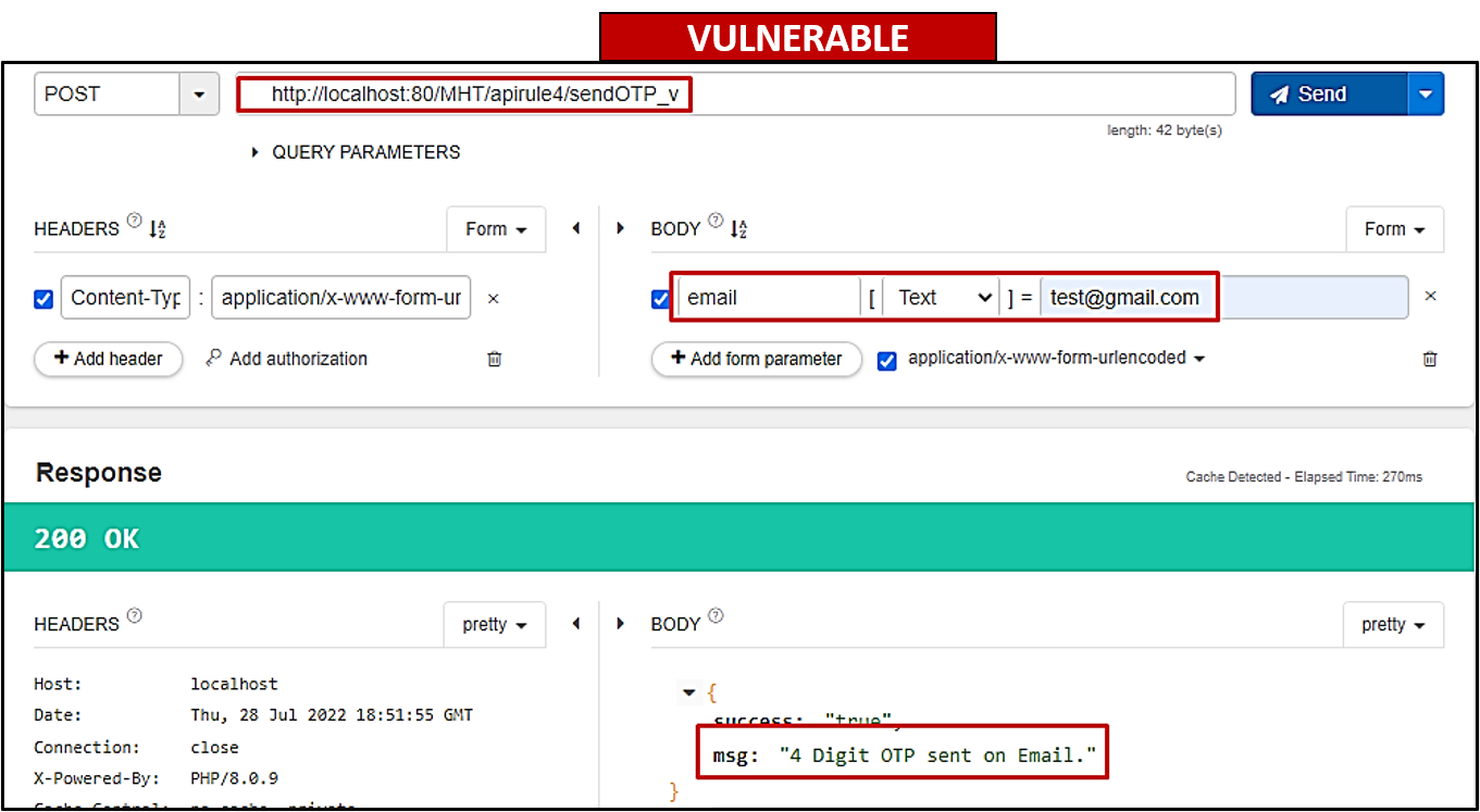 Vulnerability IV - Lack of Resources & Rate Limiting