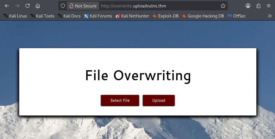 Overwriting Existing Files