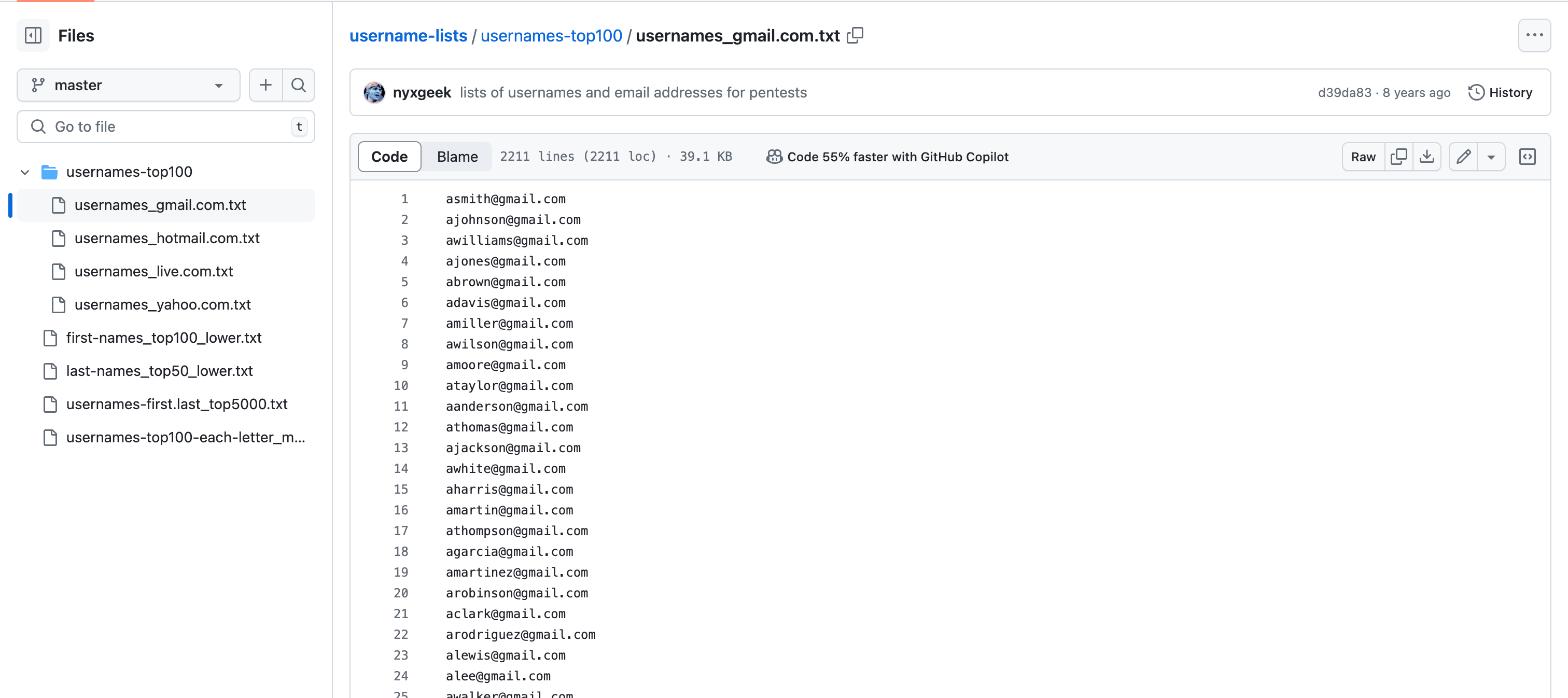 Enumerating Users via Verbose Errors