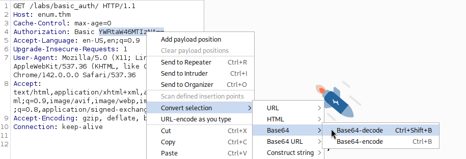Exploiting HTTP Basic Authentication