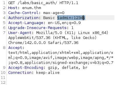 Exploiting HTTP Basic Authentication