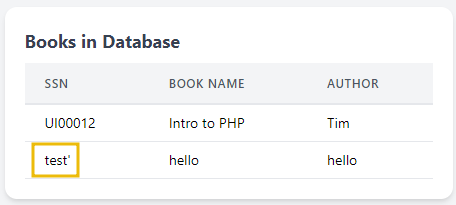 Second-Order SQL Injection