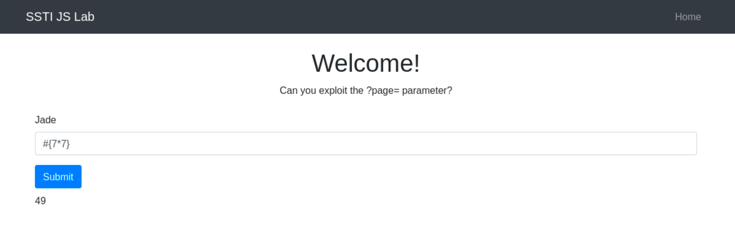 NodeJS - Pug