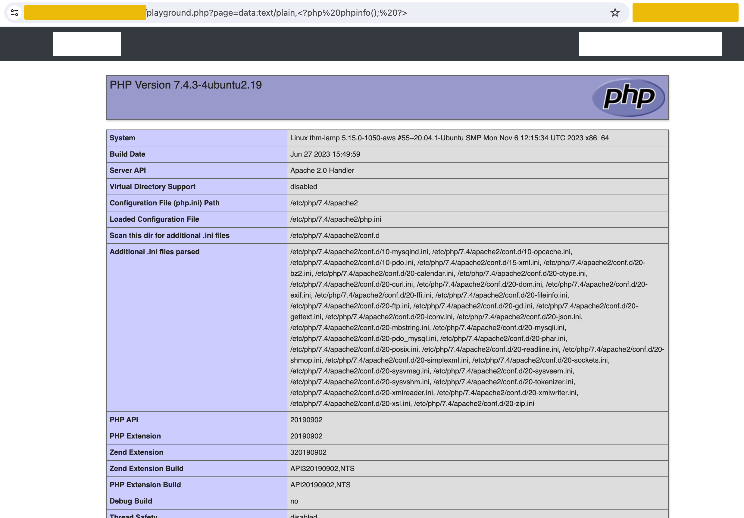PHP Wrappers