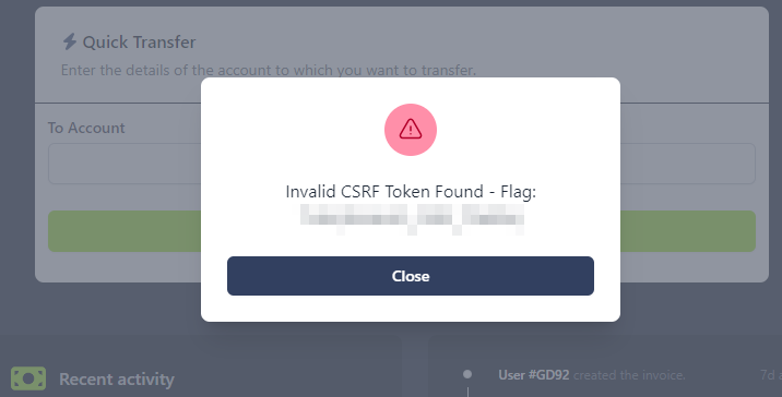 Basic CSRF - Hidden Link-Image Exploitation