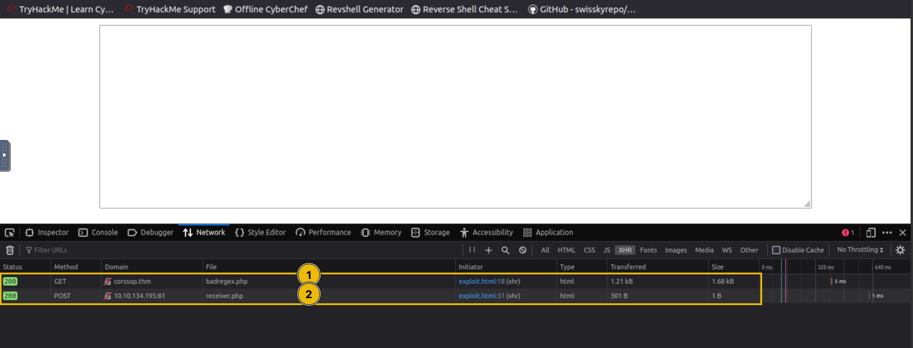 Bad Regex in Origin