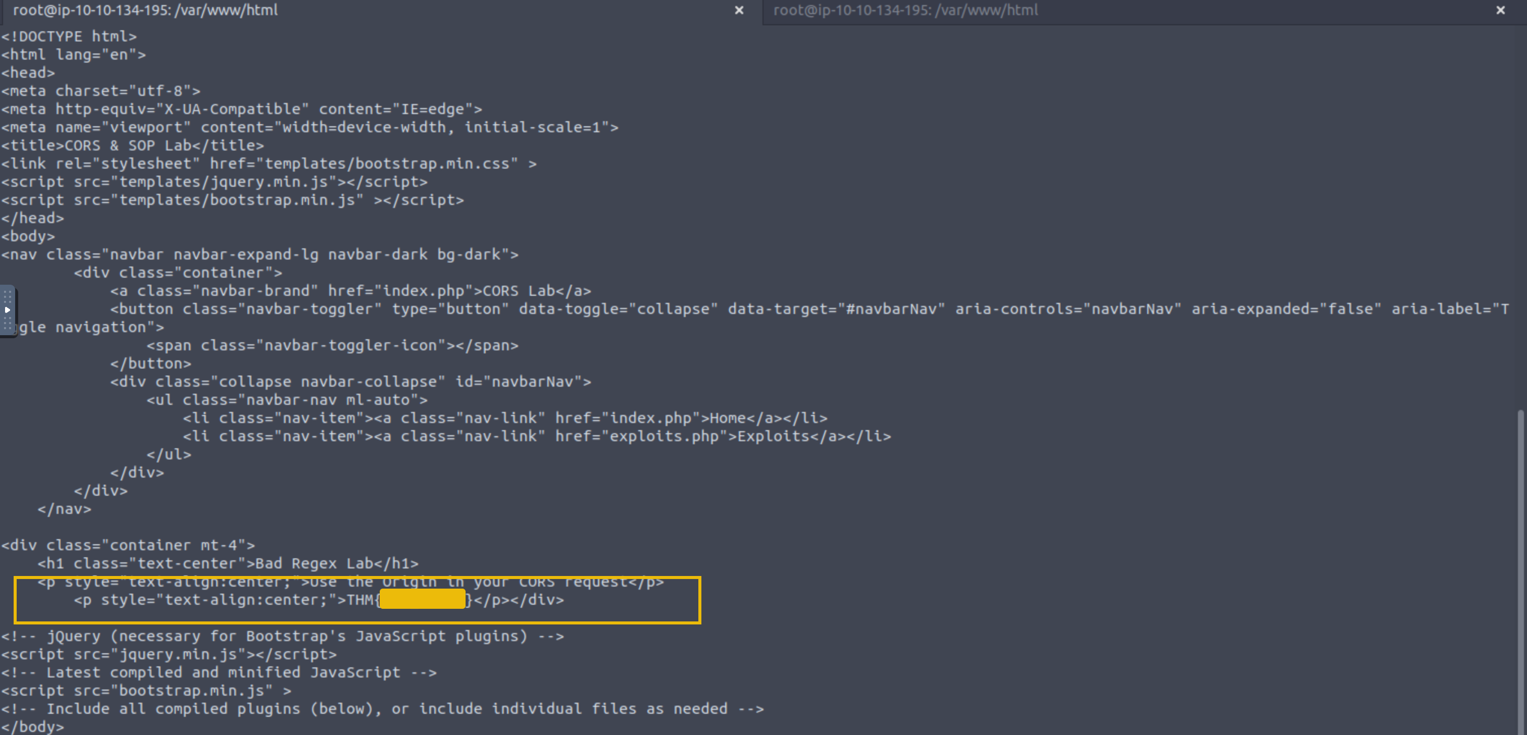 Bad Regex in Origin