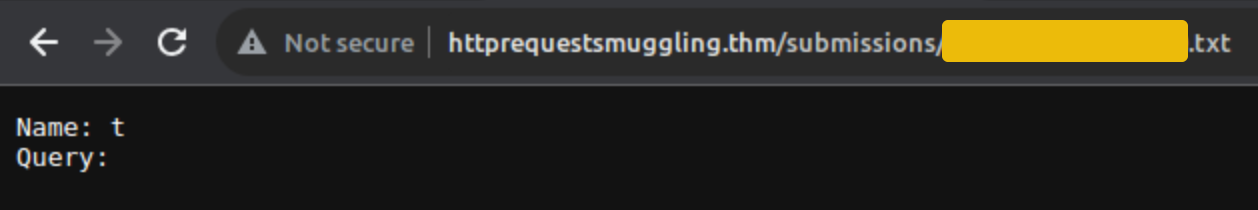 Request Smuggling CL TE