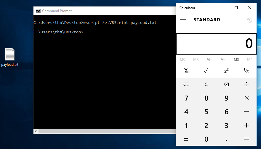 Windows Scripting Host - WSH