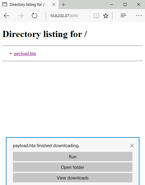 An HTML Application - HTA