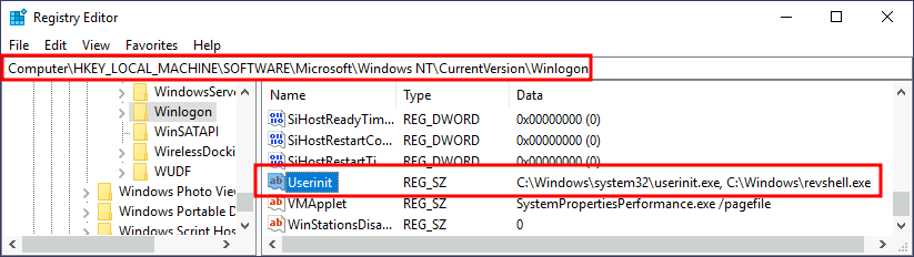 Logon Triggered Persistence