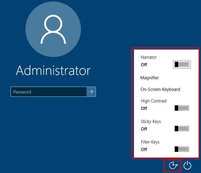 Backdooring the Login Screen - RDP