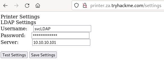 LDAP Bind Credentials