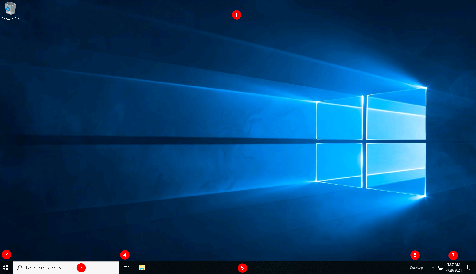 The Desktop (GUI)