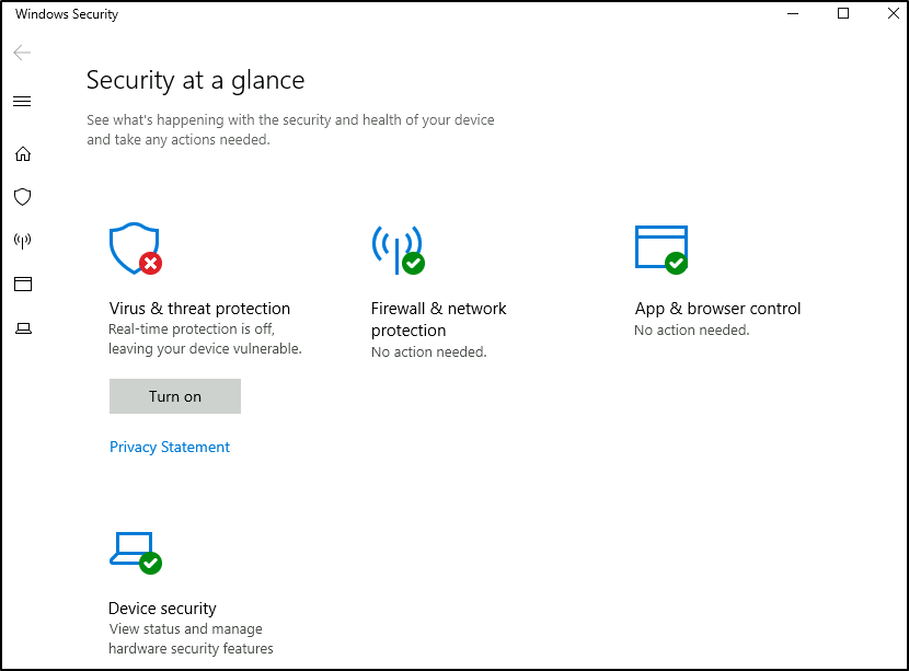 Windows Security